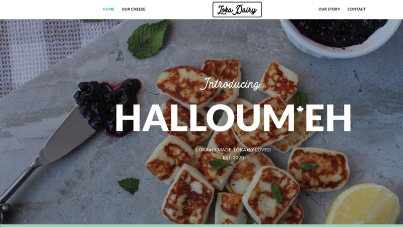 Loka Dairy website